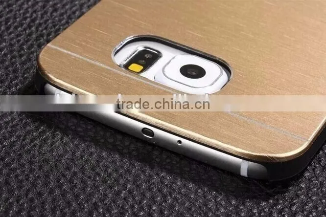 Slim brushed cover for S7 s7 edge Hybrid hard case for samsung galaxy s7 edge / s7 Motomo tough phone cover case