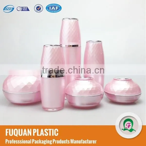 Acrylic cosmetic lotion bottle
