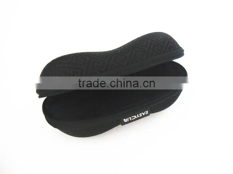 Black Hard EVA Zipper Glasses Case,EVA Sunglasses Accessories Case