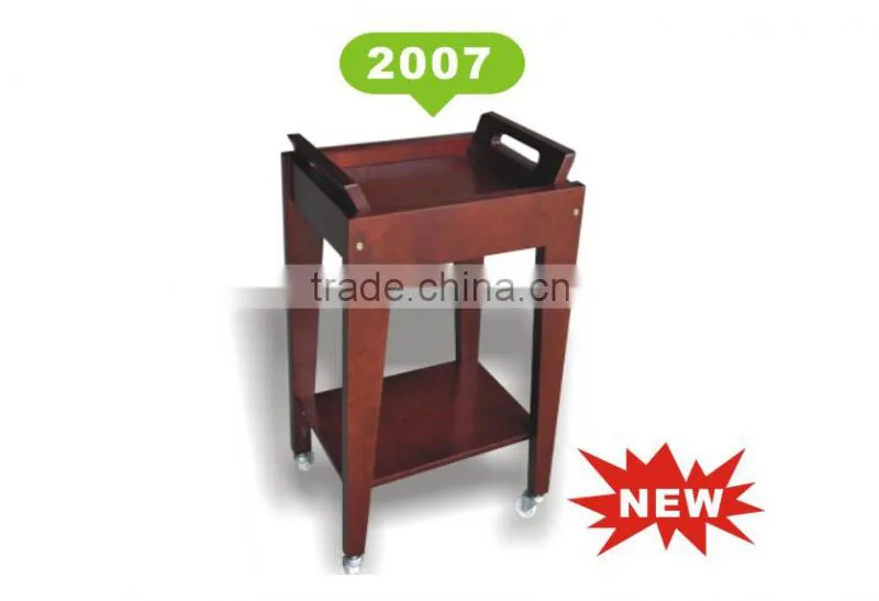 2007 hand trolley hair salon trolley wood beauty salon trolley cart salon trolley