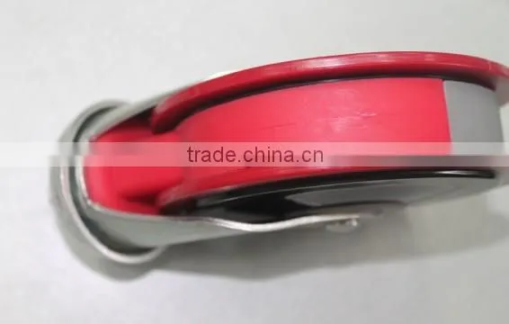 escalator caster for shopping cart