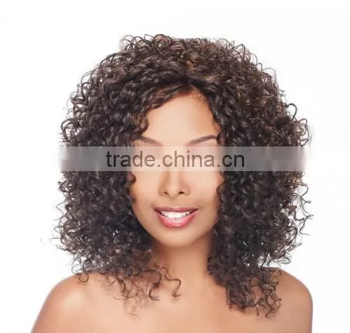 Kinky Curly Hair Weave Curly Synthetic Hair Weave