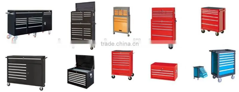 Factory Supply Cheap 7 Drawers Tool Box On Wheel