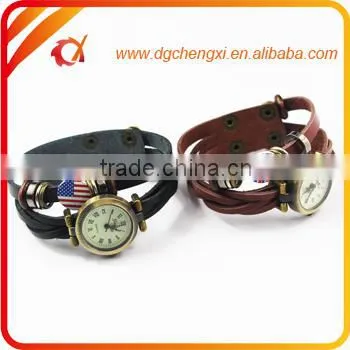 Bracelet wrist watch, Vintage love watches, Genuine leather watch