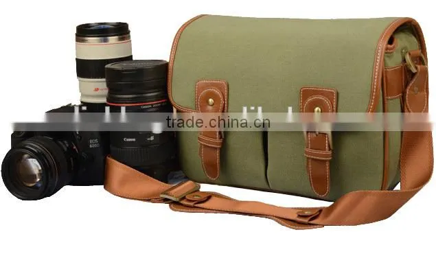 Canvas Dslr Camera Bag