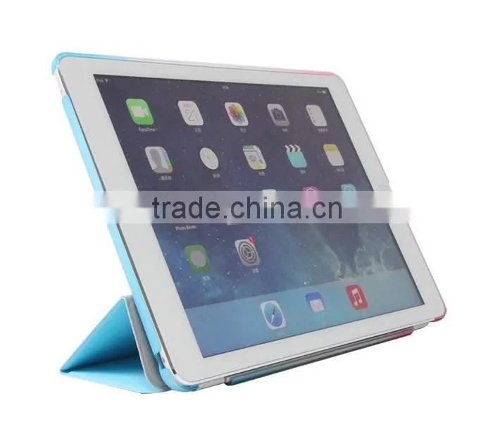 Alibaba Hot Selling Fashion Iridescent Flip Case for iPad Pro 9.7"