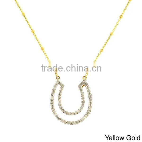 2013 Latest Design Horse Shoe Necklace in Necklaces