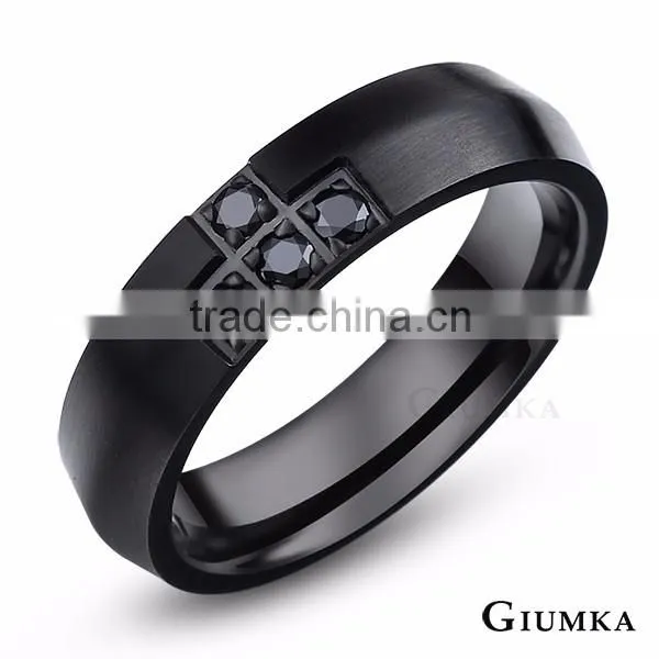 Stainless steel stone ring designs for men