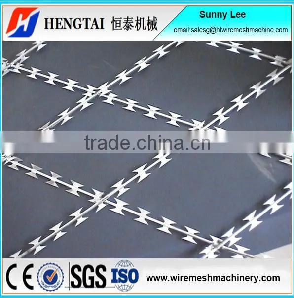 Anping Hengtai Automatic Razor Barbed Wire Fenc Making Machine
