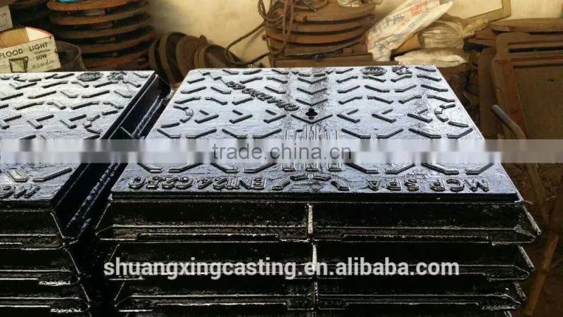 ductile iron manhole covers with different size and type cast iron heavy duty manhole covers sizes for sale