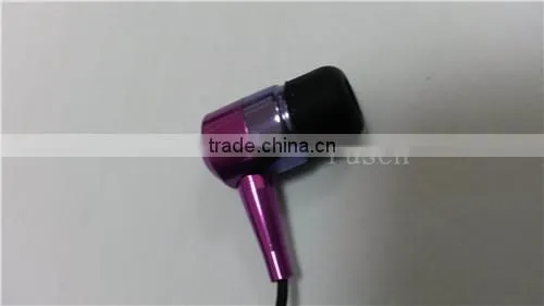 Stylish and Popular CE/ROHS Metal earphone