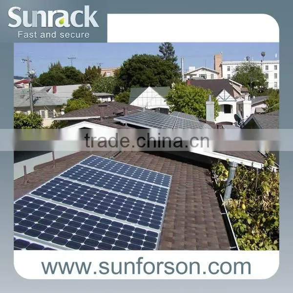 Tilt Angle Roof Solar Panel Mounting Hardwares/Aluminum Racking System