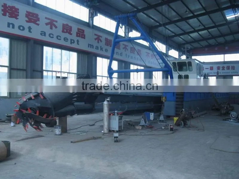 SJCSD350 hydraulic cutter suction desilting dredger
