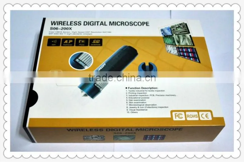A better option than USB digital microscope! bring it anywhere with your mobile device