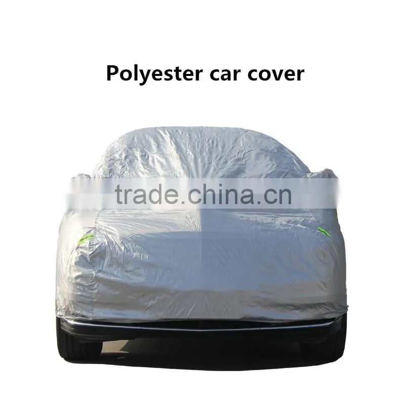 Auto accessories high quality polyester car cover in automatic car covers