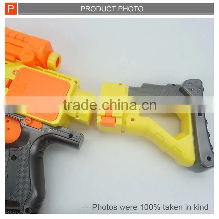 Crazy selling kids semi-automatic air soft military gun toy for sale