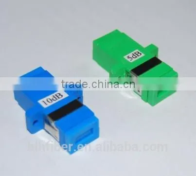 China manufacture 0-30db sc apc singlemode fixed fiber optic attenuator