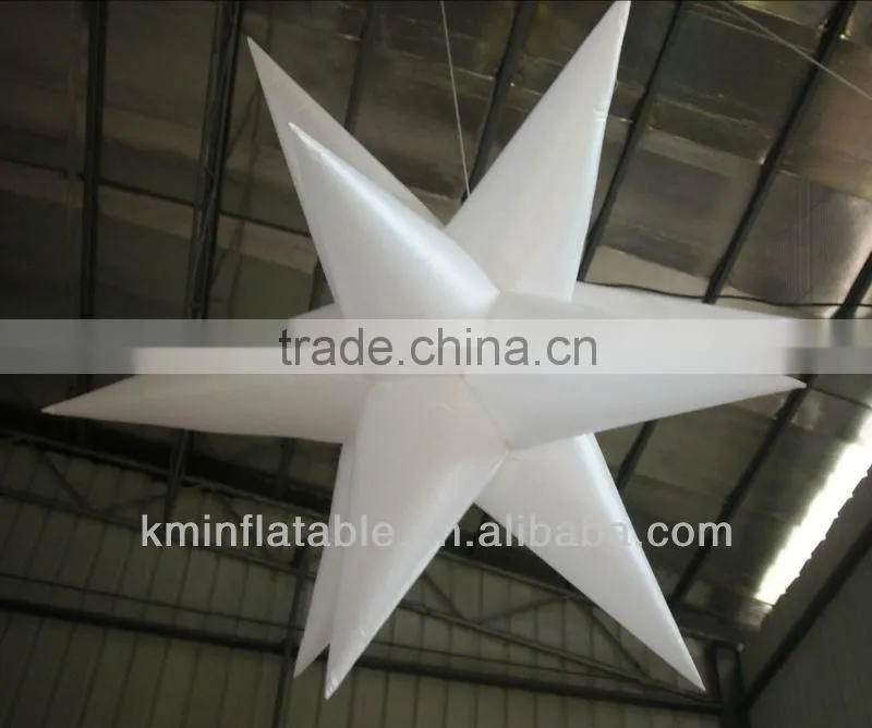 inflatable star with led