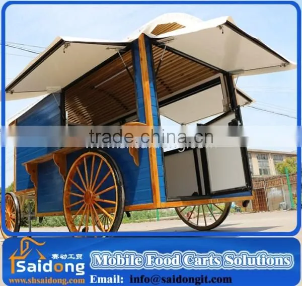 New hot sale food trailer mobile food cart with best quality