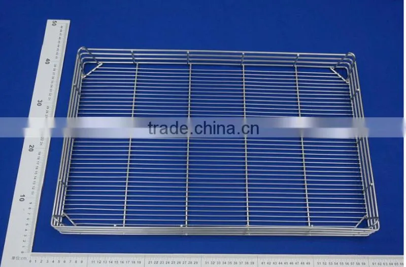 Food Industry Use Modern Style Stainless Steel Stack Basket