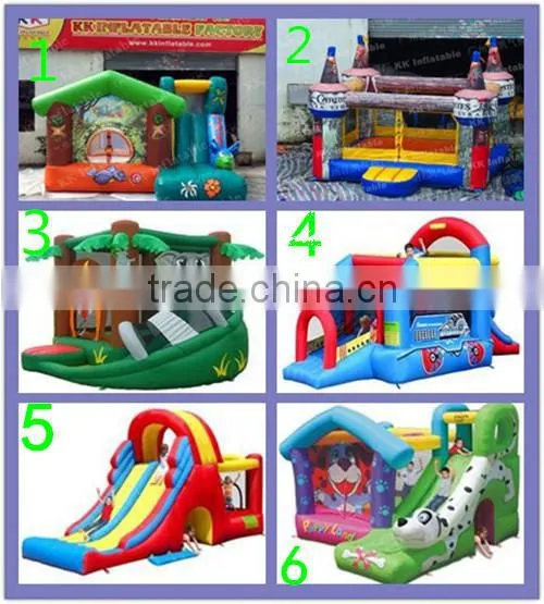 new birds inflatable bouncer jumping with mini slide