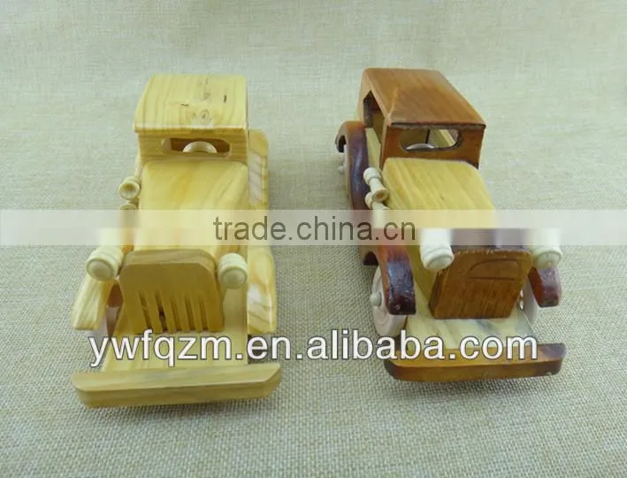 old child diy wooden toy car