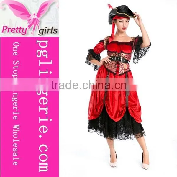 New Design Deluxe Royal Red Queen Costume Fancy Dress Costumes
