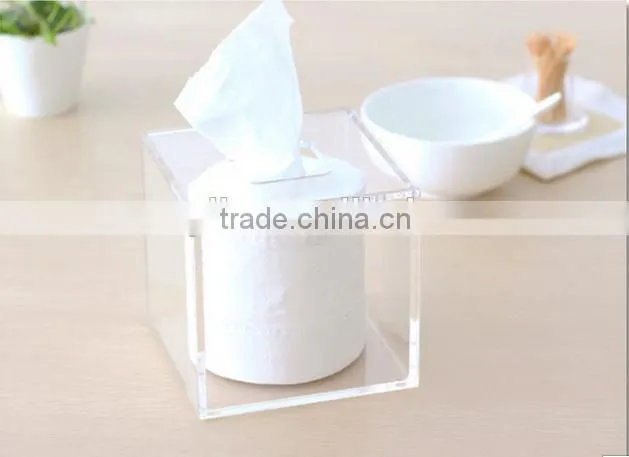 hot sale rectangle acrylic tissue box