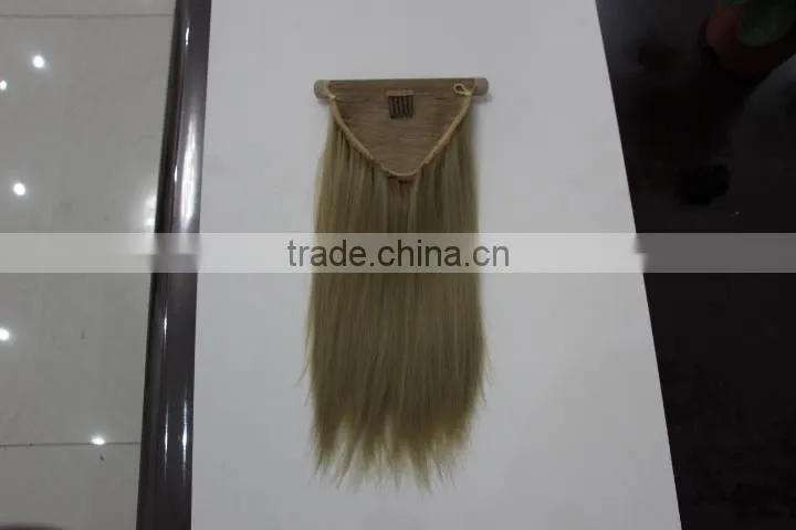 100% Human hair ponytail
