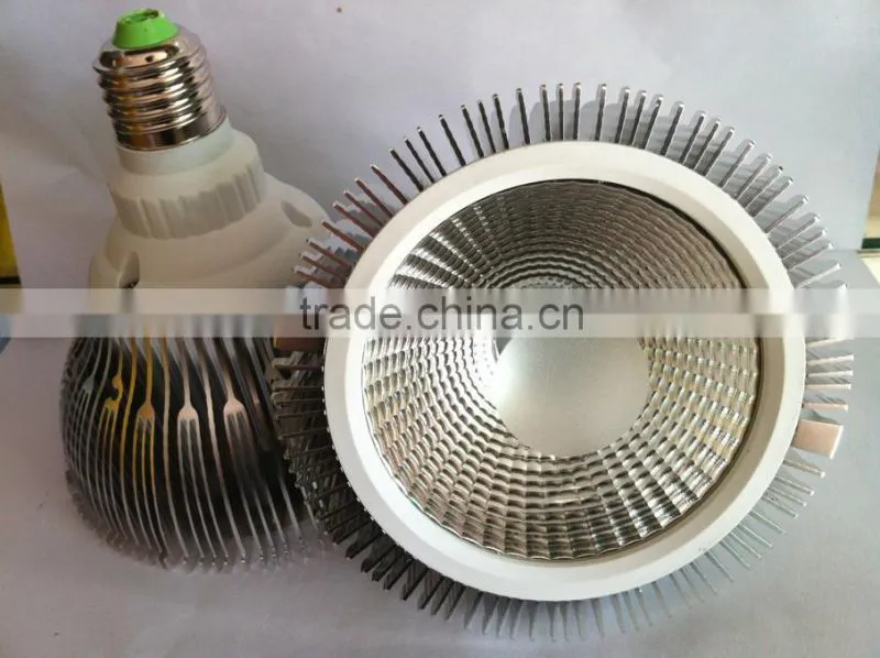 E27 par 38 led light 12W 15W cob style