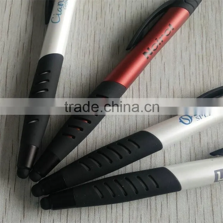 Innovative products black clip, plunger, grip and neb click simple stylus pen