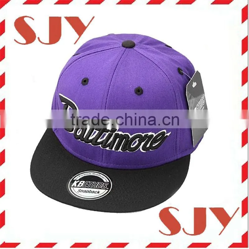 Wholesale promotional cheap adjustable sport snapback blank caps