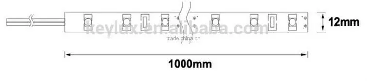 Popular Product 2500LM/Meter 18W/Meter DC12V 7020 SMD Rigid Led Strips