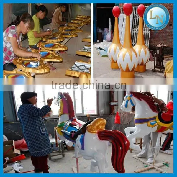 Kids ride merry go round!!! Amusement park kids carousel ride for sale
