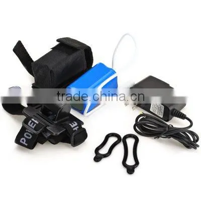super bright led rechargeable headlamp high lumen 3 led headlamp