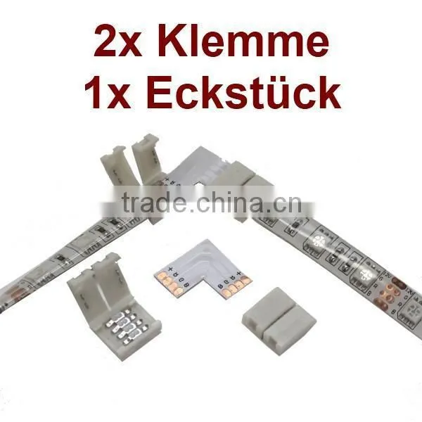 3528 strip light connector with wire leads