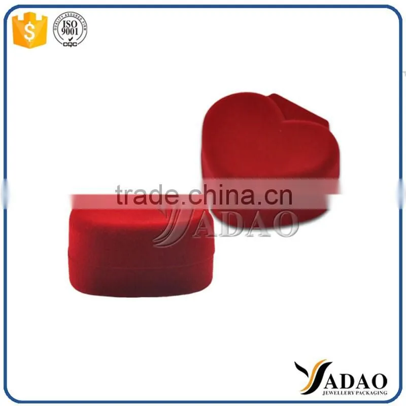 heart shape velvet packaging box suppliers