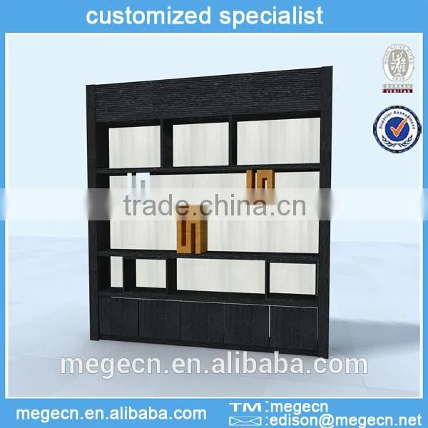 modern wooden shoe display rack