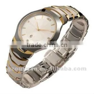 fashion couple Wristwatch, tungsten wristwatch