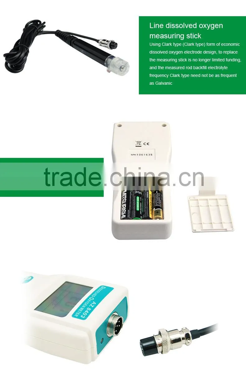 Protable Digital online dissolved oxygen meter