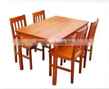 2016 China suppliers pine wood dining table with chairs noahsion-0600