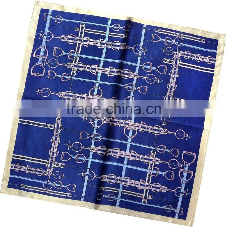 2013 fashion western style silk twill scarf