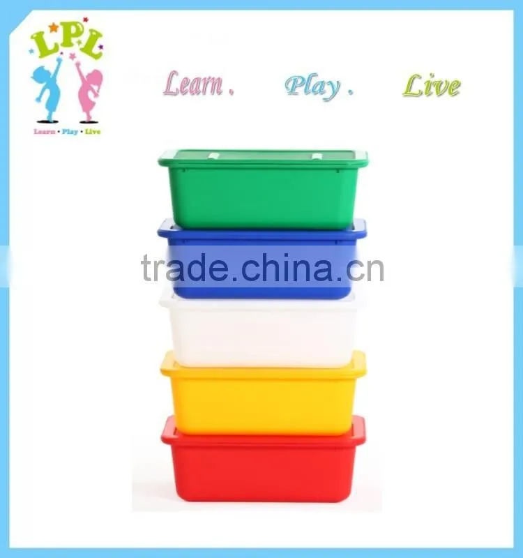 Heavy duty multipurpose Stackable large plastic storage box with lid