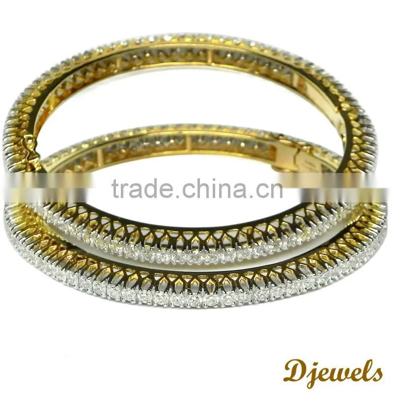 Diamond Banlges for Bridal, Wedding Bangles, Engagement Bangles