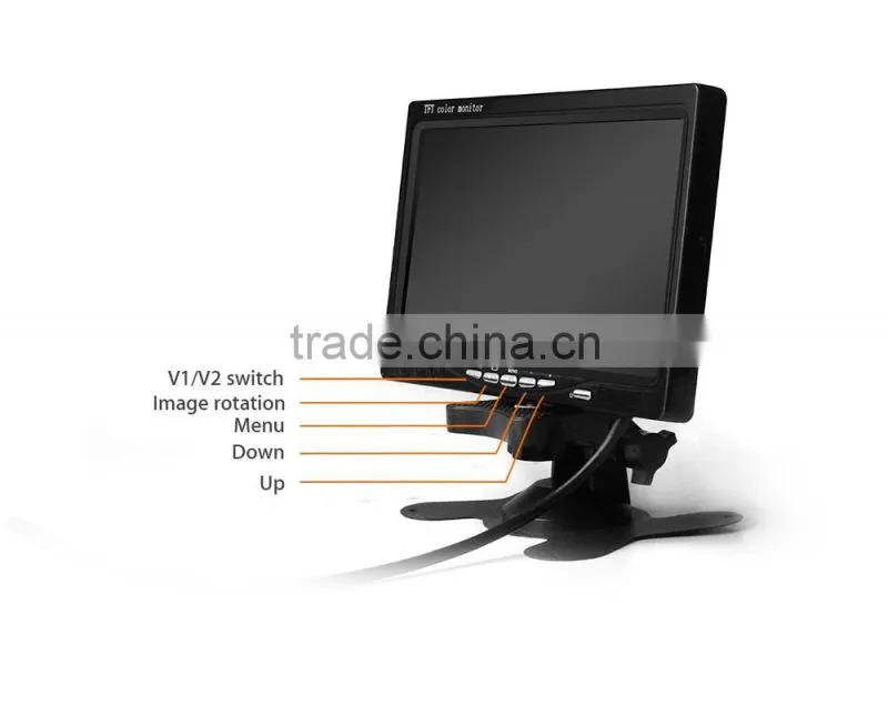 7 inch LCD-TFT car monitor,car reverse monitor