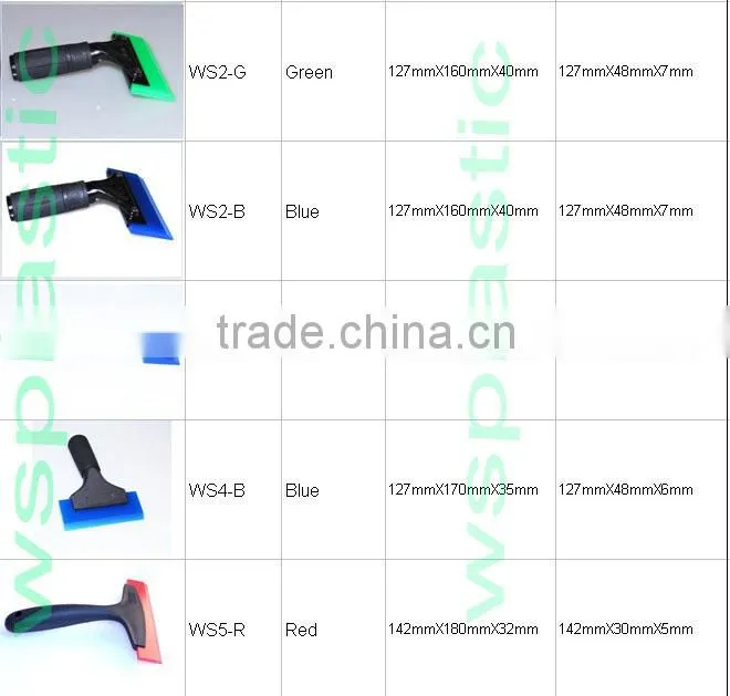 window plastic scraper hands tools
