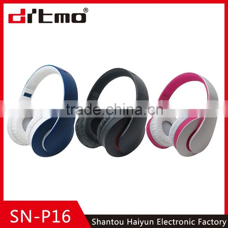 New arrival wireless Bluetooth headphone good sound bluetooth headphone