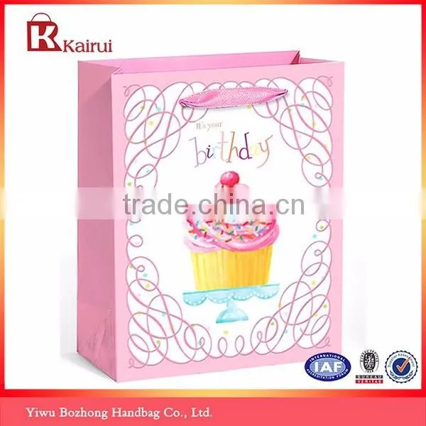 3D Birthday Ice Cream Design Party Gift Bag
