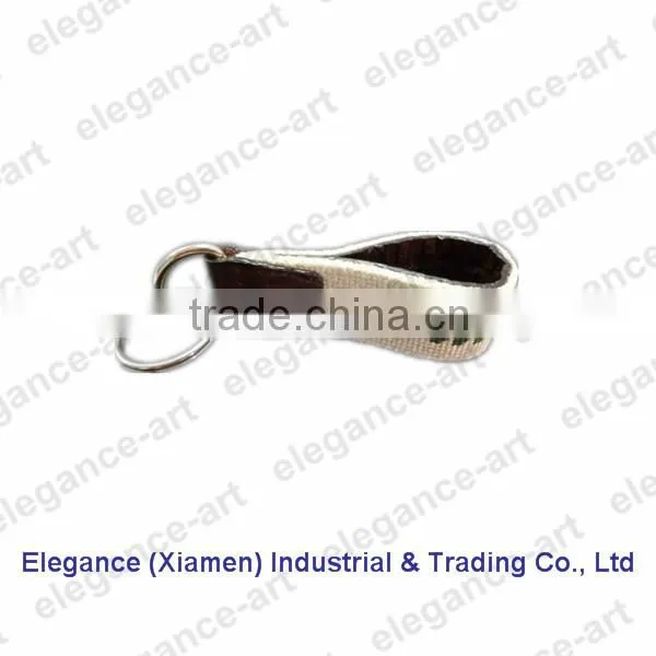 New design of needlepoint key chain with genuine leather