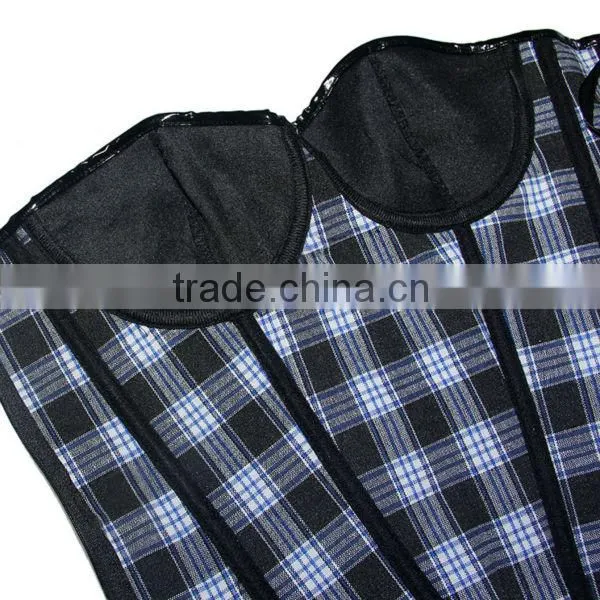 Grey Gothic Corset Top 2013